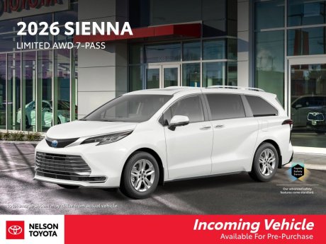 2026 Toyota Sienna Limited Hybrid AWD 