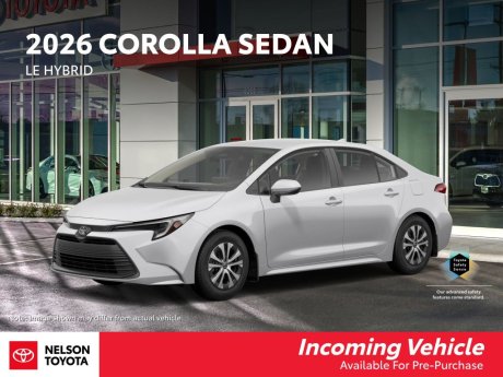 2026 Toyota Corolla Hybrid LE 