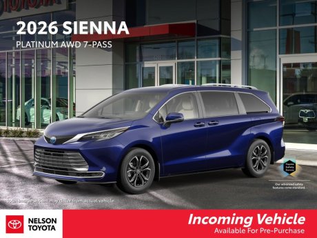 2026 Toyota Sienna Platinum Hybrid AWD 