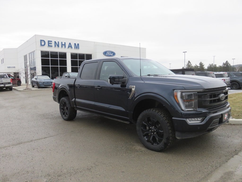 2022 Ford F-150 Platinum Supercrew 4x4 w/ Black Appearance Package! (T23234A) Main Image