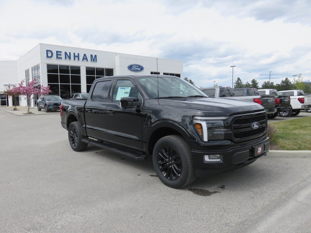 2024 Ford F-150 Lariat Supercrew 4x4 w/ Black Appearance Package - 5.0L! (DT24123) Main Image