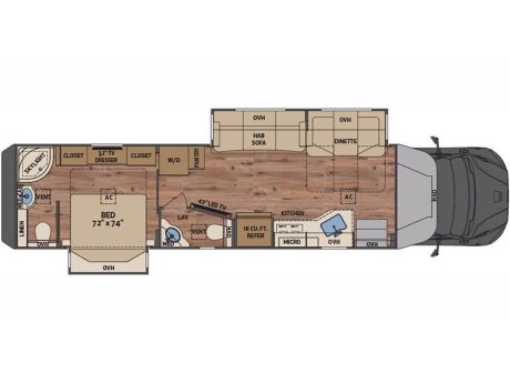 2023 Renegade RV Verona 40VRB  Super C Motorhome