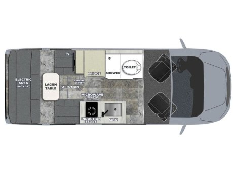 2025 Pleasure-Way Ontour 2.0  Class B Camper Van