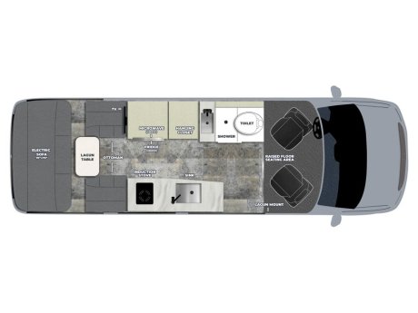 2025 Pleasure-Way PLATEAU-TS   Class B Camper Van