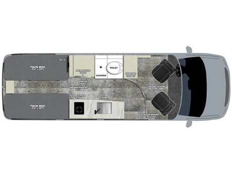 2025 Pleasure-Way PLATEU TW  Class B Camper Van