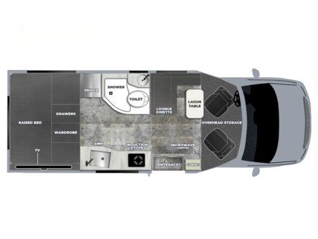 2025 Pleasure-Way Plateau XLRB  Class B Camper Van