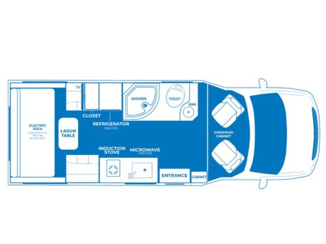 2025 Pleasure-Way PLATEU XLTS  Class B Camper Van