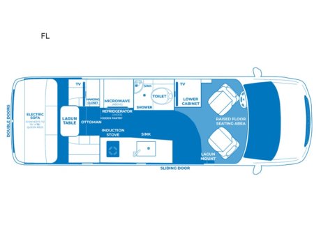 2025 Pleasure-Way Plateau Fl   Class B Camper Van