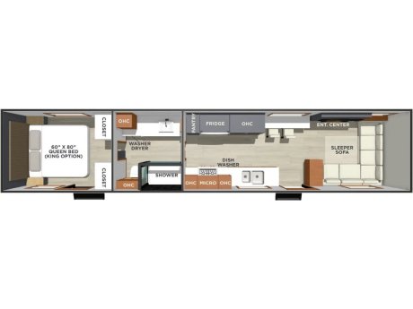 2026 Forest River LOST PINES SEQUOIA  Destination Trailer
