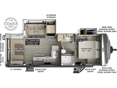 2026 Flagstaff SUPER LITE 26SRD  Travel Trailer