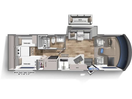 2026 Coachmen Euro 25TB  Class A Motorhome