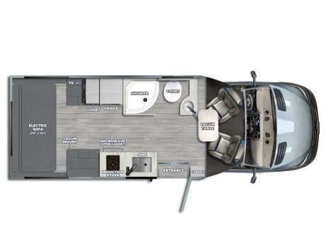 2026 Pleasure-Way PLATEU XLTS  Class B Camper Van
