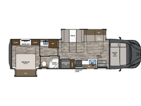 2026 Renegade RV VALENCIA 36SB  Super C Motorhome