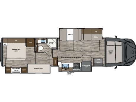 2026 Renegade RV VALENCIA 39BB  Super C Motorhome