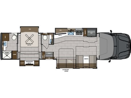 2027 Renegade RV EXPLORER 40ERB  Super C Motorhome
