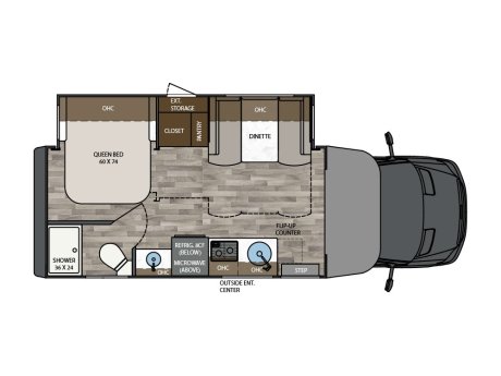 2026 Renegade RV Vienna 25FWS  Class C Motorhome