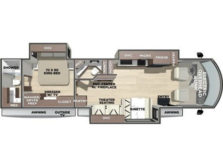 2026 Forest River Georgetown 34H5F  Class A Motorhome