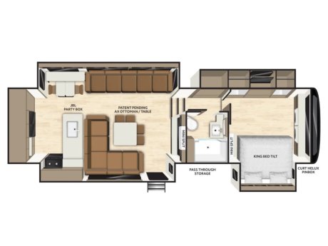 2026 AXIOM IMPERIUM I2900  Toy Hauler