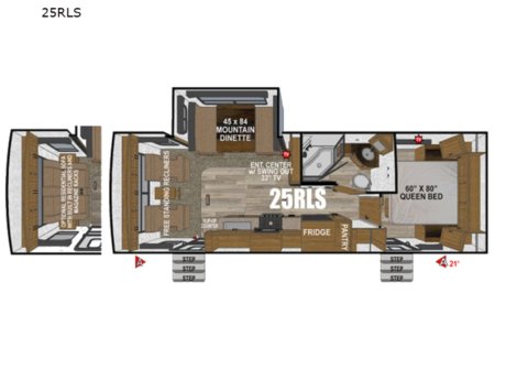 2026 Outdoors RV Timber Ridge 25RLS  Travel Trailer