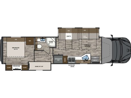 2026 Renegade RV Verona 40VBH  Super C Motorhome
