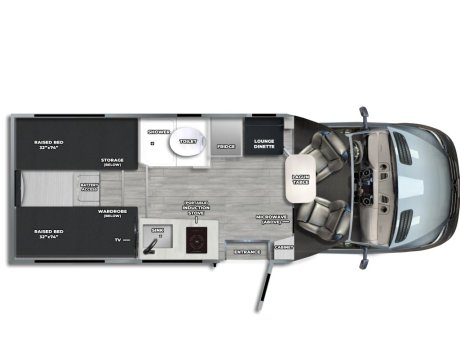 2026 Pleasure-Way Plateau XLTW  Class B Camper Van