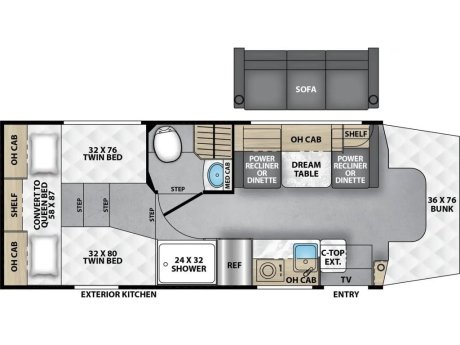 2026 Coachmen CROSS TRAIL 26TB  Class B Camper Van
