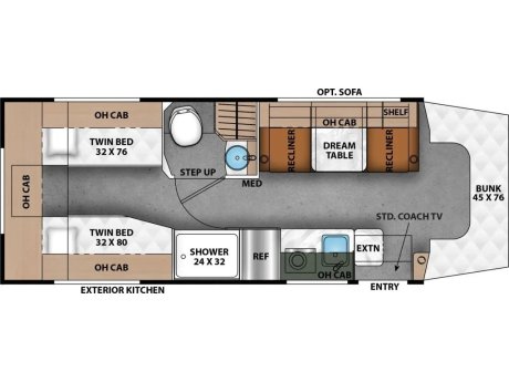 2026 Coachmen Prism 25TB  Class B Camper Van