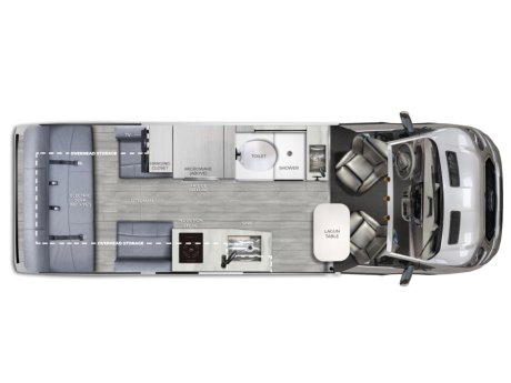 2027 Pleasure-Way Ontour 2.2  Class B Camper Van