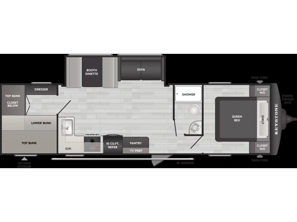 2026 KEYSTONE RV Hideout 291 BRWE (41457) Main Image