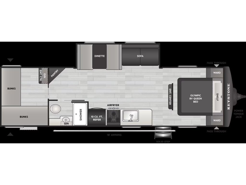 2026 Keystone Hideout 288 BRSWE (41457) Main Image