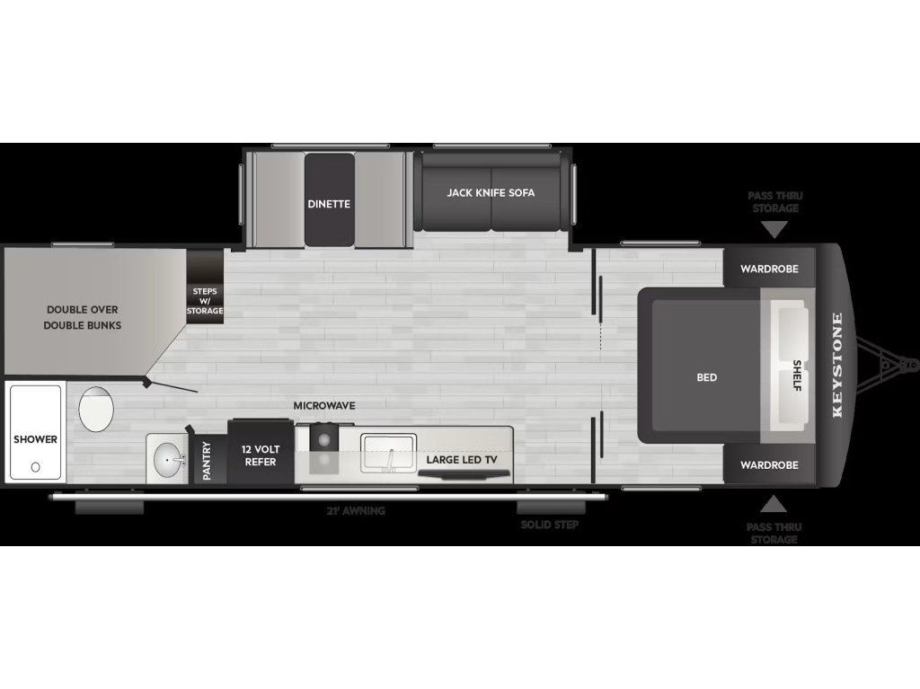 2026 Keystone Passport 260 BHCWE Classic (11541) Main Image
