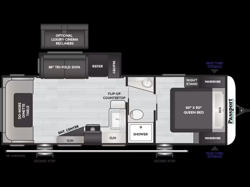 2026 Keystone Passport SL 253 RDWE (11441) Main Image