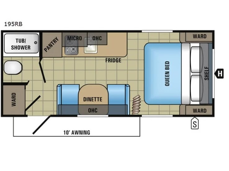 2015 Jayco JAYFLIGHT 195rb (TT7A0103) Main Image