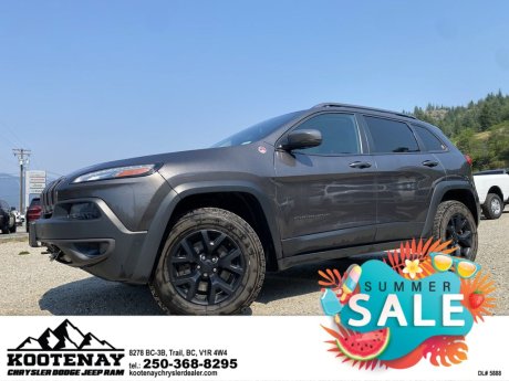 2018 Jeep Cherokee Trailhawk Leather Plus