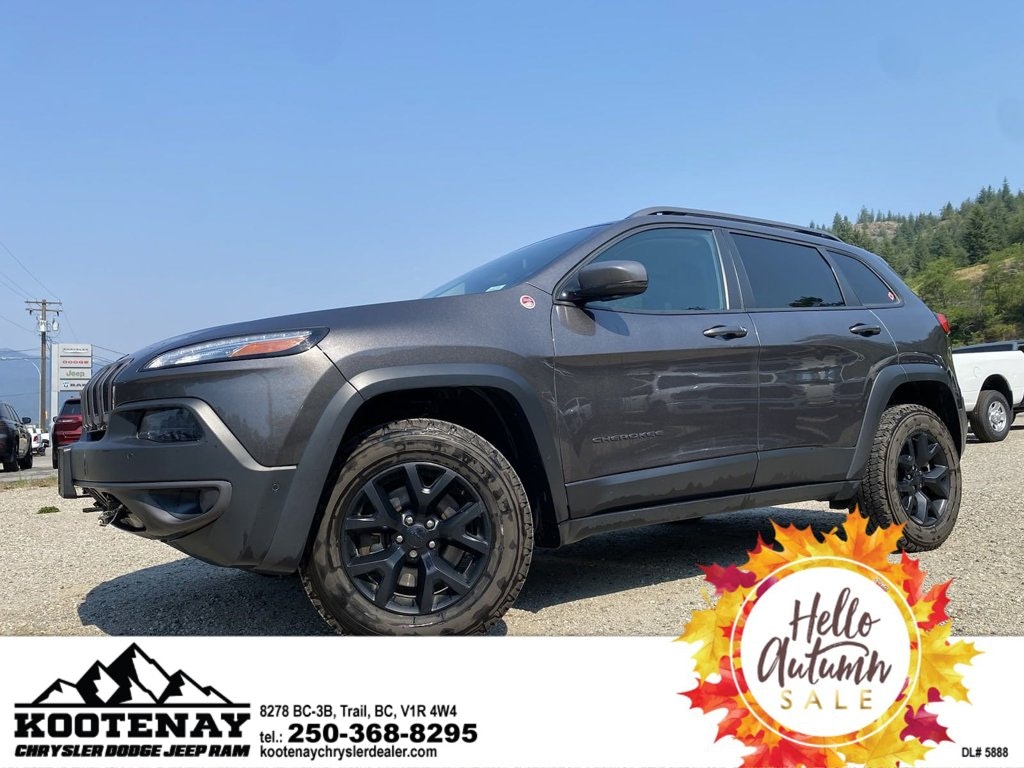 2018 Jeep Cherokee Trailhawk Leather Plus (P1620B) Main Image