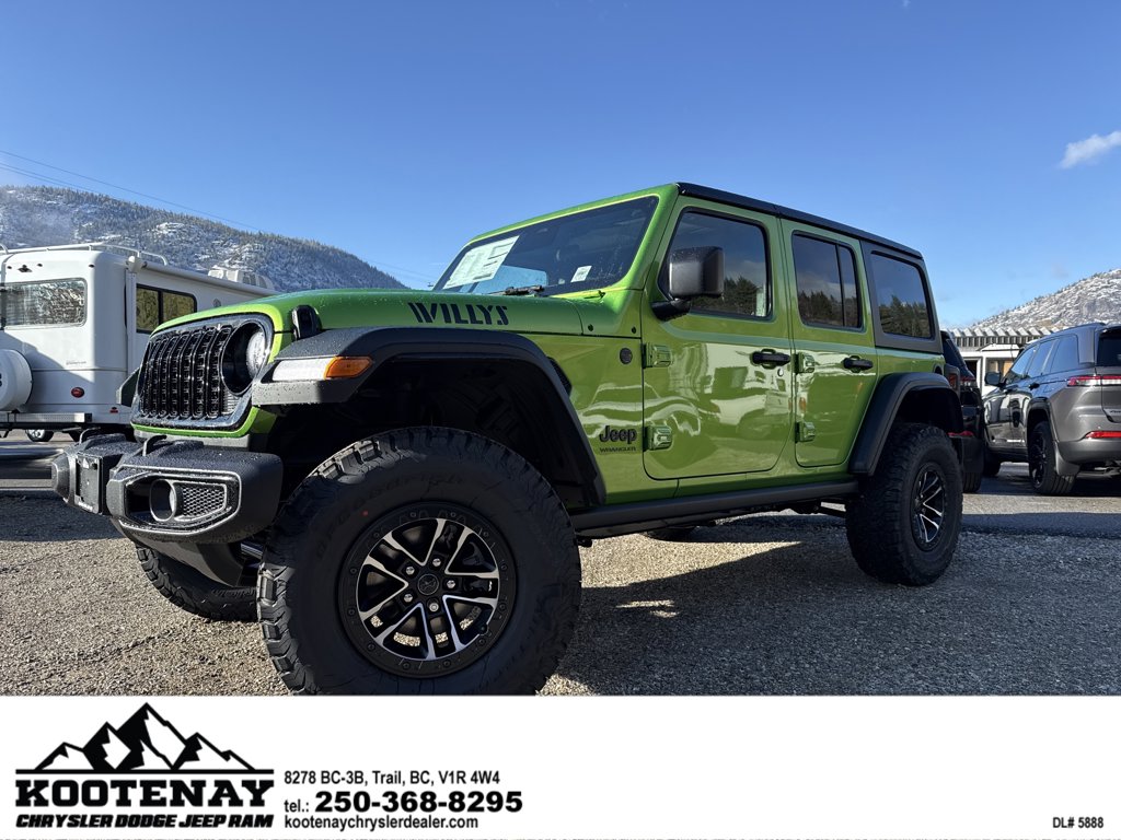 2026 Jeep Wrangler WILLYS (26051) Main Image