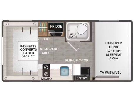 2025 Thor ECHELON LC19  Class C Motorhome