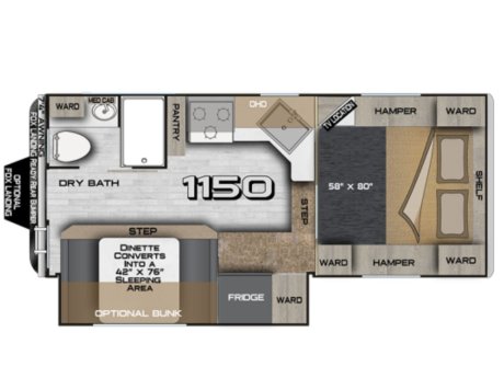 2026 Northwood Arctic Fox 1150  Truck Camper