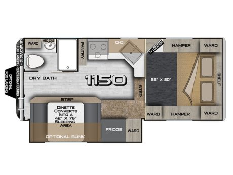 2026 Northwood Arctic Fox 1150  Truck Camper