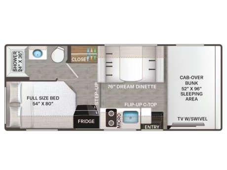 2026 Thor ECHELON LC21  Class C Motorhome