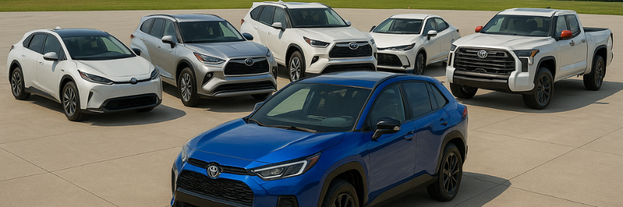 toyota model lineup