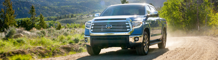toyota tundra off-roading within BC