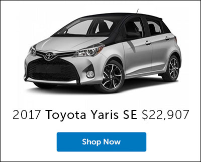 2017 Toyota Yaris SE $22,907