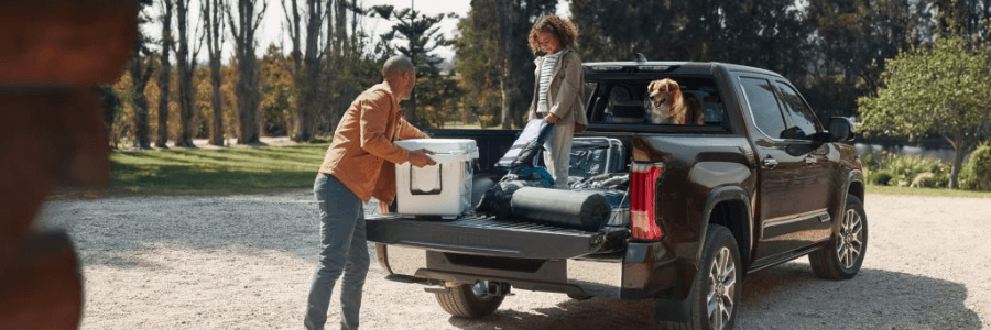 Featured Image father and son unloading Toyota truck