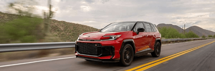 2027 toyota rav4 in red