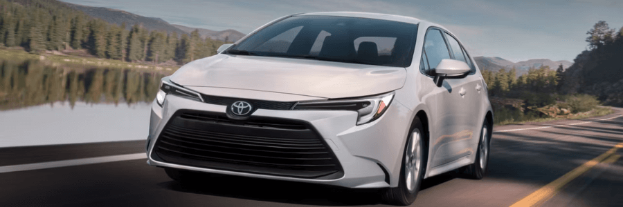 2026 Toyota Corolla in white