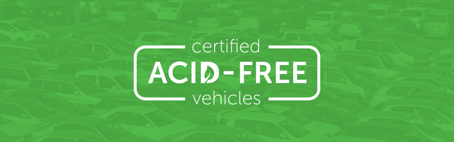 Certified Acid-Free Vehicles
