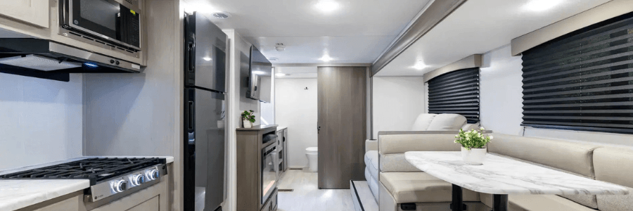 Featured Image forest river trailer interior