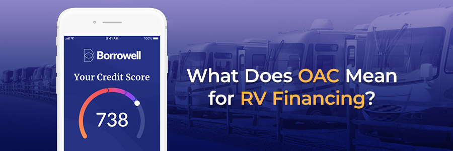 OAC RV financing meaning