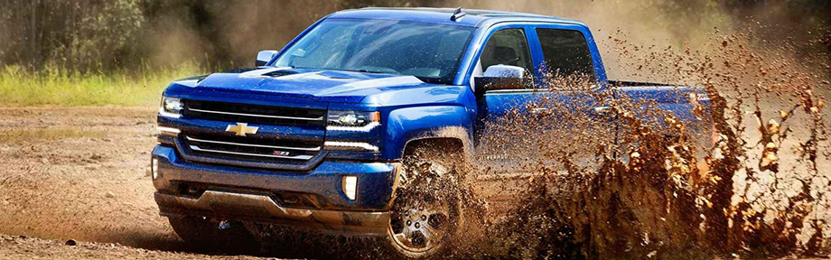 Chevy in the mud